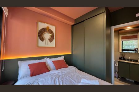 Studio para alugar com 23m², 1 quarto e sem vaga Studio para alugar com 23m², 1 quarto e sem vagaQuarto