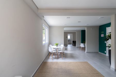 Apartamento para alugar com 32m², 2 quartos e 1 vaga Apartamento para alugar com 32m², 2 quartos e 1 vagaÁrea Comum - Salão de Festas