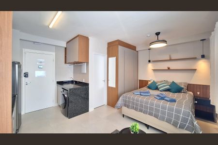 Apartamento para alugar com 25m², 1 quarto e sem vaga Apartamento para alugar com 25m², 1 quarto e sem vagaSala/Quarto
