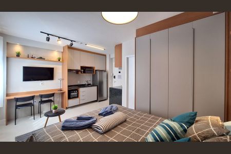 Apartamento para alugar com 25m², 1 quarto e sem vaga Apartamento para alugar com 25m², 1 quarto e sem vagaSala/Quarto