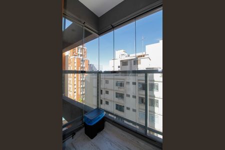 Studio à venda com 20m², 1 quarto e sem vagaVaranda