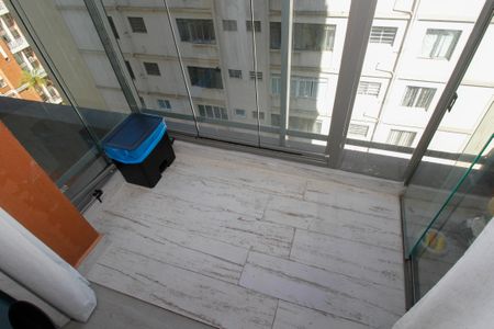 Studio à venda com 20m², 1 quarto e sem vagaVaranda