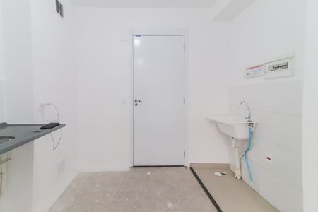 Studio à venda com 26m², 1 quarto e sem vagaCozinha e Área de Serviço
