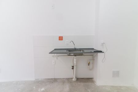 Studio à venda com 26m², 1 quarto e sem vagaCozinha e Área de Serviço