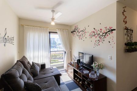 Sala de apartamento à venda com 3 quartos, 68m² em Vila Bandeirantes, São Paulo