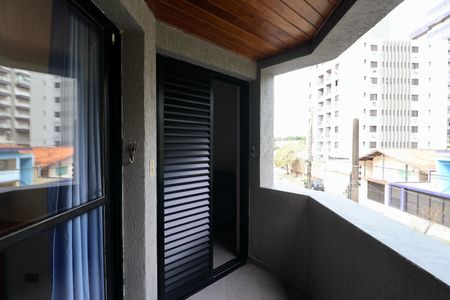Varanda de apartamento para alugar com 1 quarto, 54m² em Jardim Las Palmas, Guarujá