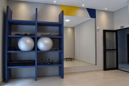Studio à venda com 34m², 2 quartos e sem vagaÁrea comum - Academia