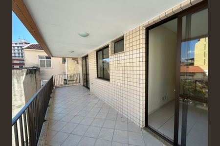 Varanda da sala  de apartamento à venda com 3 quartos, 175m² em Méier, Rio de Janeiro