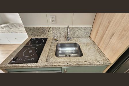 Studio para alugar com 27m², 1 quarto e sem vaga Studio para alugar com 27m², 1 quarto e sem vagaCozinha