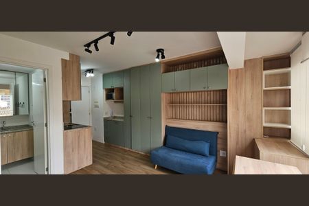 Studio para alugar com 27m², 1 quarto e sem vaga Studio para alugar com 27m², 1 quarto e sem vagaStudio