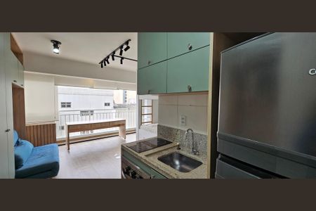 Studio para alugar com 27m², 1 quarto e sem vaga Studio para alugar com 27m², 1 quarto e sem vagaCozinha