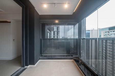 Varanda da Sala de apartamento à venda com 3 quartos, 105m² em Jardim das Acacias, São Paulo