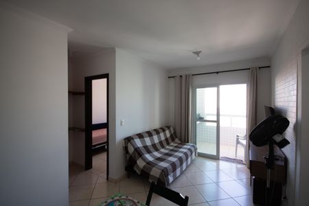 Sala de apartamento para alugar com 1 quarto, 72m² em Vila Assuncao, Praia Grande