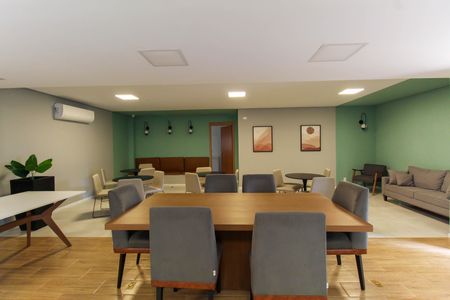 Apartamento à venda com 33m², 1 quarto e sem vaga Apartamento à venda com 33m², 1 quarto e sem vagaÁrea comum - Salão de festas