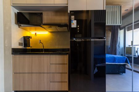 Studio para alugar com 25m², 1 quarto e sem vagaCozinha