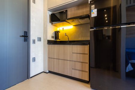 Studio para alugar com 25m², 1 quarto e sem vagaCozinha