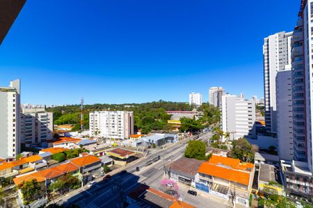 Varanda vista de kitnet/studio para alugar com 1 quarto, 25m² em Jardim das Acacias, São Paulo