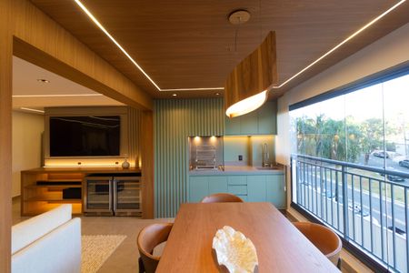 Apartamento à venda com 96m², 2 quartos e 2 vagas Apartamento à venda com 96m², 2 quartos e 2 vagasVaranda gourmet