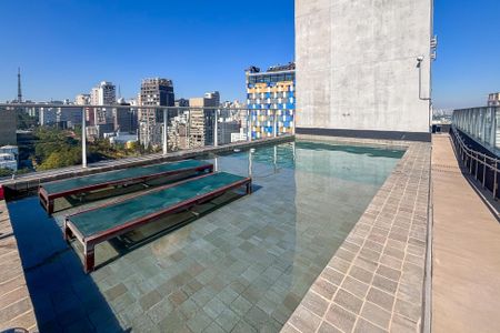 Studio à venda com 27m², 1 quarto e sem vagaÁrea comum