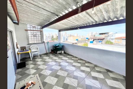 Varanda da Sala de casa para alugar com 1 quarto, 63m² em Lauzane Paulista, São Paulo