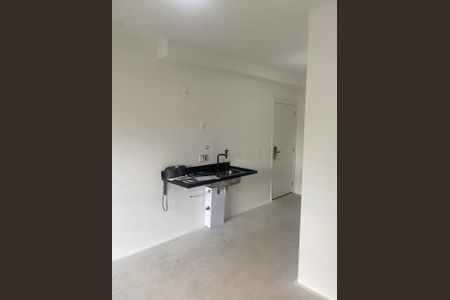 Cozinha de apartamento para alugar com 1 quarto, 28m² em Vila Clementino, São Paulo