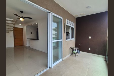Varanda da Sala de apartamento para alugar com 3 quartos, 130m² em Recreio dos Bandeirantes, Rio de Janeiro