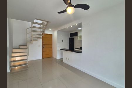 Sala de apartamento para alugar com 3 quartos, 130m² em Recreio dos Bandeirantes, Rio de Janeiro