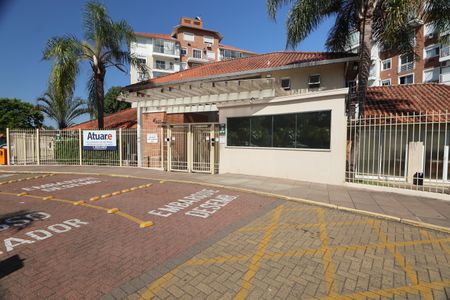 Apartamento para alugar com 48m², 1 quarto e 1 vagaFachada e portaria