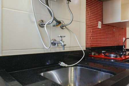 Área de Serviço de apartamento para alugar com 2 quartos, 42m² em Jardim Monte Alegre, Taboão da Serra