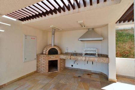 Área comum - Churrasqueira de apartamento para alugar com 2 quartos, 42m² em Jardim Monte Alegre, Taboão da Serra