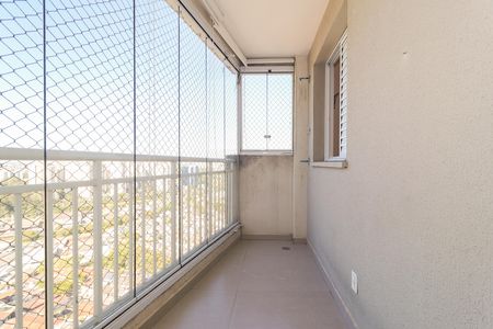 Varanda da Sala de apartamento para alugar com 2 quartos, 42m² em Jardim Monte Alegre, Taboão da Serra