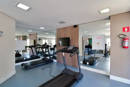 Apartamento para alugar com 42m², 2 quartos e 1 vaga Apartamento para alugar com 42m², 2 quartos e 1 vagaÁrea comum - Academia