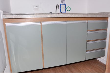 Studio para alugar com 27m², 1 quarto e sem vagaCozinha