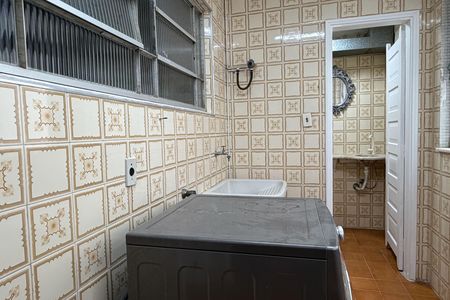 Área de Serviço de apartamento para alugar com 3 quartos, 189m² em Ponta da Praia, Santos