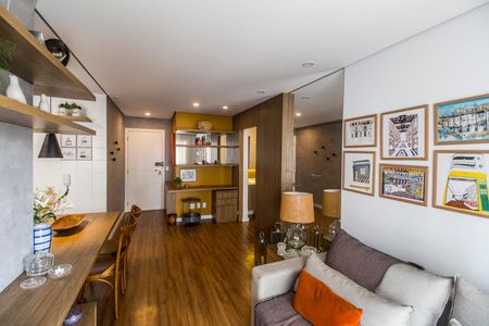 Sala de apartamento para alugar com 1 quarto, 50m² em Alphaville Industrial, Barueri