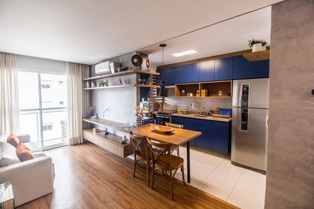 Sala de apartamento para alugar com 1 quarto, 50m² em Alphaville Industrial, Barueri