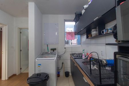 Apartamento à venda com 44m², 2 quartos e 1 vagaCozinha e Área de Serviço