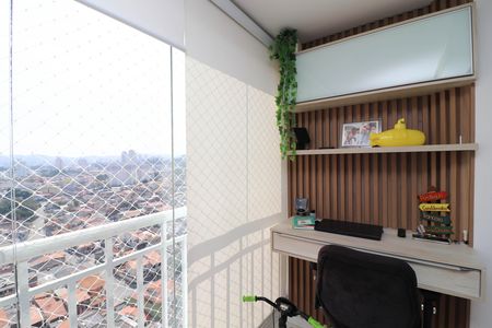 Varanda da Sala de apartamento à venda com 2 quartos, 50m² em Vila Augusta, Guarulhos