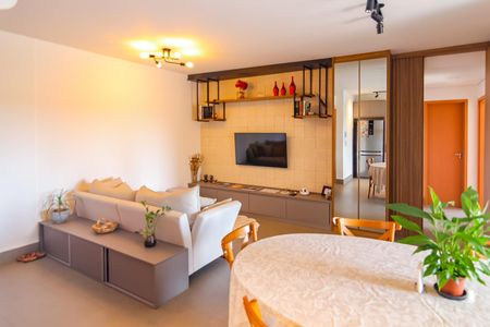 sala de apartamento para alugar com 3 quartos, 106m² em Vila Almeida, Indaiatuba