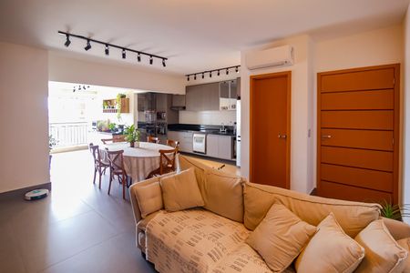 sala de apartamento para alugar com 3 quartos, 106m² em Vila Almeida, Indaiatuba