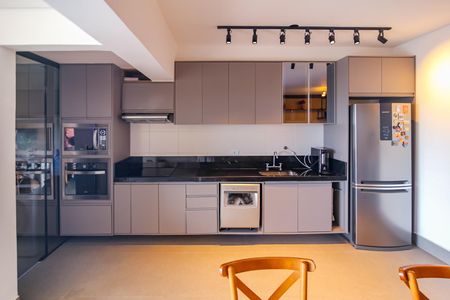 cozinha de apartamento para alugar com 3 quartos, 106m² em Vila Almeida, Indaiatuba