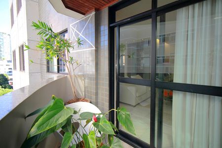 Varanda da Sala de apartamento à venda com 4 quartos, 140m² em Carmo, Belo Horizonte