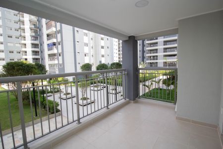 Varanda da Sala de apartamento para alugar com 2 quartos, 85m² em City América, São Paulo