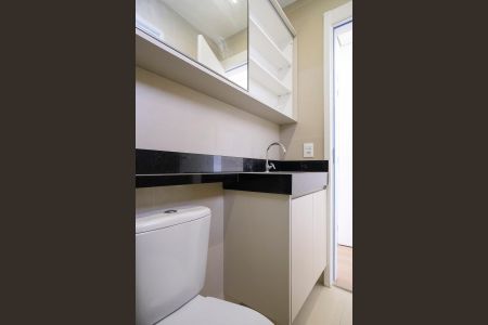 Apartamento para alugar com 55m², 2 quartos e 1 vagaBanheiro da suíte