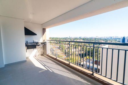 Sacada da Sala de apartamento à venda com 2 quartos, 75m² em Jardim Prudência, São Paulo