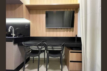 Sala de casa de condomínio para alugar com 1 quarto, 25m² em Vila Butantã, São Paulo