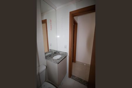 Banheiro Social de apartamento para alugar com 1 quarto, 50m² em Vila Caiçara, Praia Grande