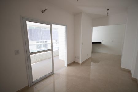 Sala de apartamento para alugar com 1 quarto, 50m² em Vila Caiçara, Praia Grande