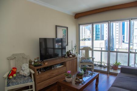 Sala de apartamento à venda com 3 quartos, 92m² em Campo Belo, São Paulo
