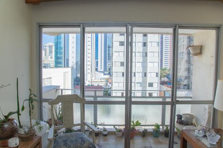 Vista da Sala de apartamento à venda com 3 quartos, 92m² em Campo Belo, São Paulo